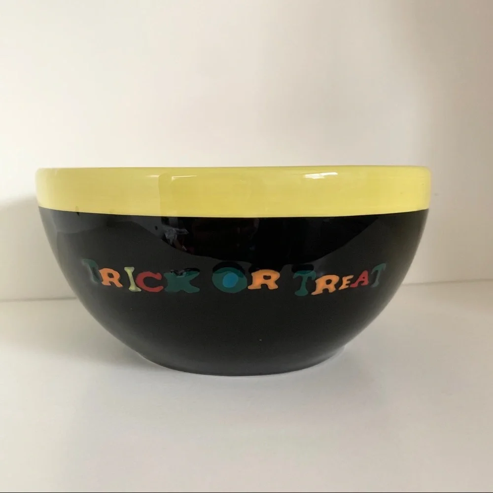 New vintage Trick or treat bowl